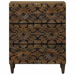 vidaXL Buffet de Rangement Marron 60 x 33 5 x 75 cm