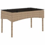 vidaXL Ensemble de canapé de jardin avec coussin 2 Pièces polyrotin