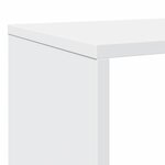 vidaXL Bibliothèque blanc 102x29x143 cm bois d'ingénierie