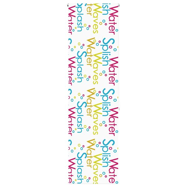 vidaXL Store enrouleur de douche 60x240 cm largeur du tissu 56 cm