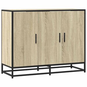 vidaXL Buffet chêne sonoma 94x35x76 cm bois d'ingénierie