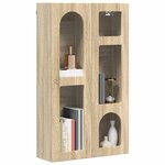 vidaXL Armoire suspendue avec étagère Chêne Sonoma 59 x 20 x 100 cm