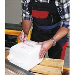 Marqueur Permanent 550 rouge 3-4 mm x 10 EDDING