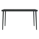 vidaXL Ensemble à manger de jardin coussins 5 Pièces Résine tressée Verre