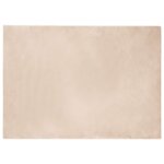 vidaXL Tapis en Fourrure Synthétique de Lapin Olite Taupe 240 x 340 cm