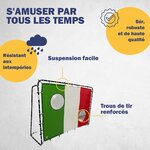 Best Sporting 11064 - Cible de tir "Italie" 193 x 150 cm avec 2 trous de tir