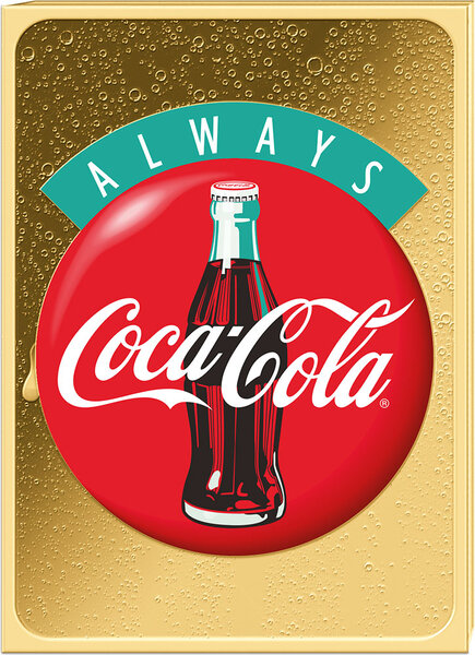 Pièce de monnaie en Or 3000 Francs g 0.062 (1/500 oz) Millésime 2023 Through the Decades ALWAYS COCA COLA