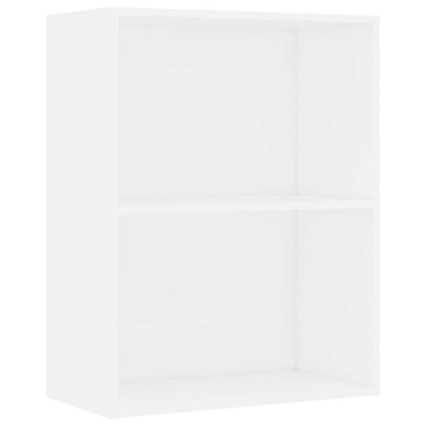 vidaXL Bibliothèque blanc 60x30x76 5 cm bois d'ingénierie