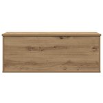 vidaXL Boîte de Rangement chêne artisanal 90 x 35 x 35 cm