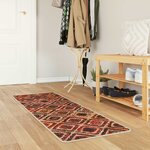vidaXL Coureur de Tapis MARSA Multicolore 50 x 100 cm Polyester et PVC