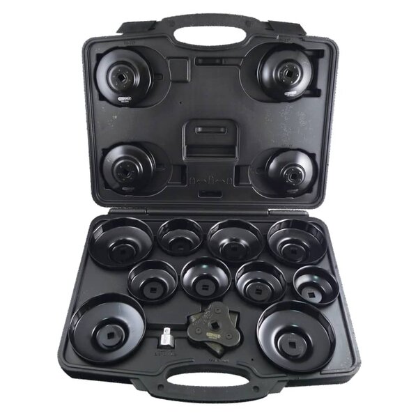 Ks tools cloches de filtre à huile 3/8" 16 pièces