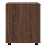 vidaXL Armoire de rangement Chêne brun 40 x 48 x 57 cm