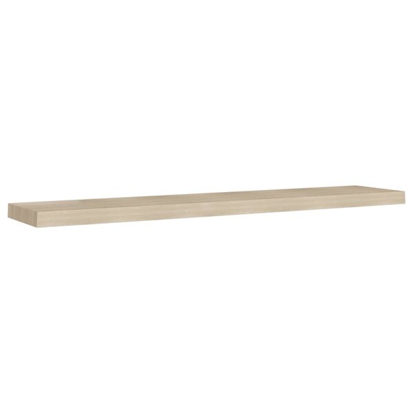vidaXL Étagère flottante murale chêne 120x23 5x3 8 cm MDF