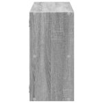 vidaXL Étagère murale sonoma gris 100x25x50 cm bois ingénierie