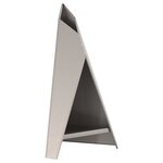 vidaXL Pyramide de Cheminée Noir 58x36x100 cm Acier
