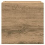 vidaXL Ensemble de meuble TV mural 5 Pièces chêne artisanal