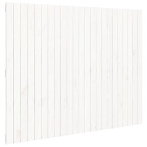 vidaXL Tête de lit murale Blanc 146 5x3x110 cm Bois massif de pin