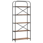 vidaXL Étagère Bois ancien 80 x 30 x 183 cm Bois d'ingénierie