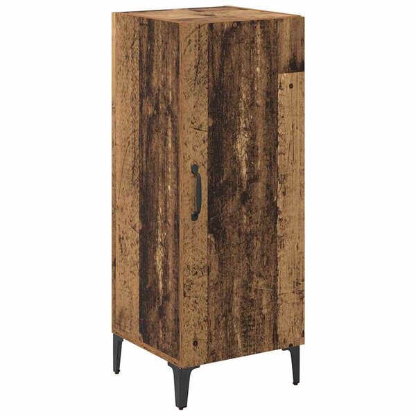 vidaXL Buffet Bois ancien 34 5 x 34 x 90 cm Bois d'ingénierie