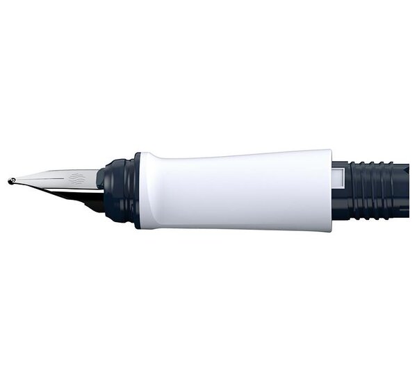 Partie avant M droitier Stylo à plume Ray bleu indigo-gris clair SCHNEIDER