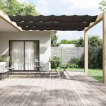 vidaXL Auvent vertical Anthracite 60x1000 cm Tissu oxford