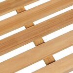 vidaXL Ensemble à manger de jardin 5Pièces Bois de teck massif