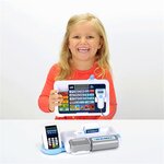 Theo Klein 9324 - Caisse enregistreuse avec tablette et fonctions électroniques