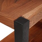 vidaXL Bibliothèque 80 x 30 x 110 cm Bois d'Acacia Massif