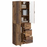 vidaXL Ensemble de Meubles 2 Pièces Bois ancien Bois d'ingénierie