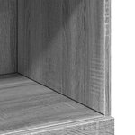 vidaXL Buffet haut sonoma gris 80x42 5x124 cm bois d'ingénierie