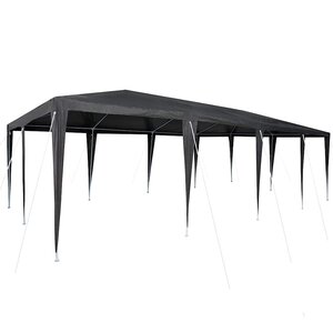 vidaXL Tente de fête Anthracite et blanc 800 x 400 x 266 cm