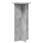vidaXL Support de Plante 2 pièces Gris béton 40 x 40 x 80 cm