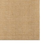 vidaXL Tapis Sisal naturel 66x250 cm