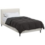 vidaXL Couette d'été 140 x 200 cm Été Microfibre (100  polyester)