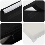 vidaXL Tête de lit capitonnée Marron et Noir 90 cm Pin massif