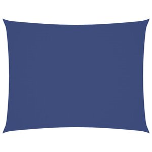 vidaXL Voile de parasol tissu oxford rectangulaire 5x7 m bleu
