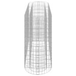 vidaXL Lit surélevé à gabion Fer galvanisé 190x50x100 cm