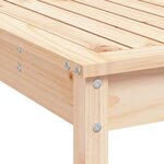 vidaXL Ensemble de bar de jardin 7 Pièces Bois de pin massif