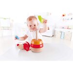 Hape E0448 - Puppy arc-en-ciel à empiler