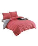 Parure de lit rouge TRENDY 240 x 220 cm