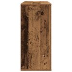 vidaXL Buffet vieux bois 90x29 5x65 cm bois d'ingénierie