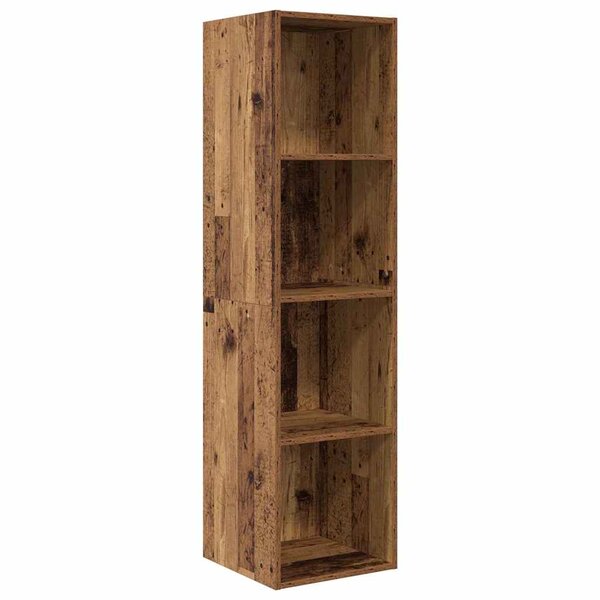 vidaXL Cabinet TV Bois ancien 37 x 37 x 142.5 cm Bois d'ingénierie