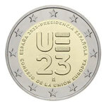 2 euros commémoratif Espagne 2023 - Présidence de l'UE.