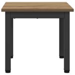 vidaXL Table basse Chêne artisan 40 x 40 x 36 cm Bois d'ingénierie