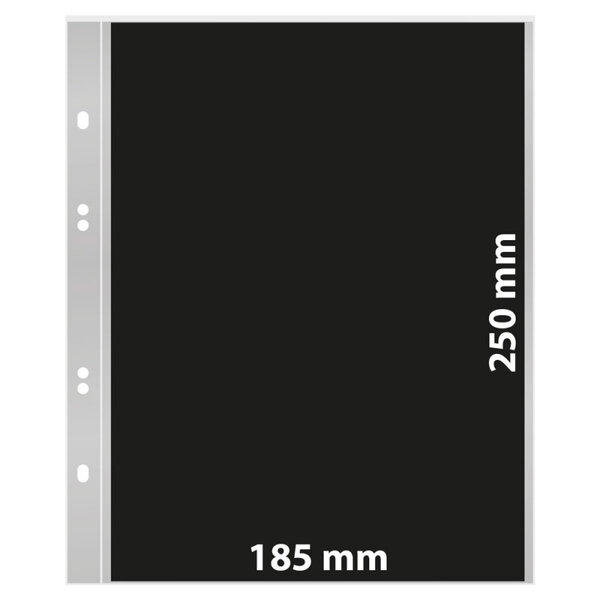 Feuilles Multi Collect Lindner à 1 poche pour billets de banque.