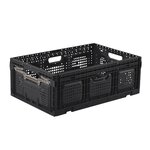 Pack and Move - Bac Rangement Pliable - Charge 20 kg - 40 x 60 x 22 cm - Stockage  Outillage  Bricolage - Rangement Facile - Robuste - 46L