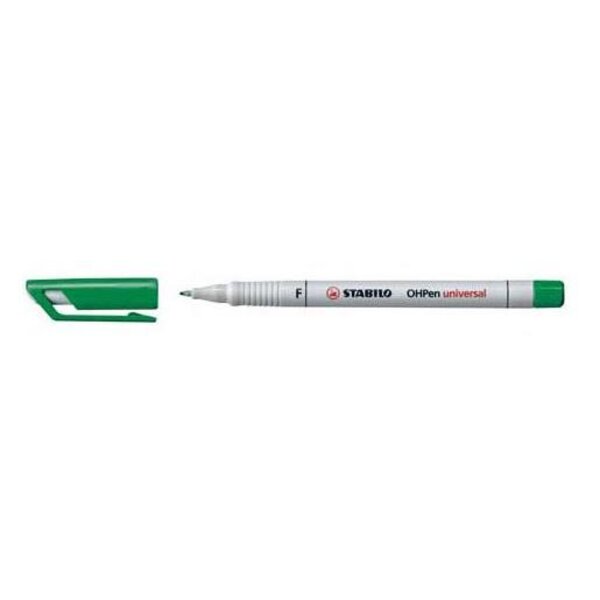 Feutre pour films OHPen universal, soluble, vert STABILO