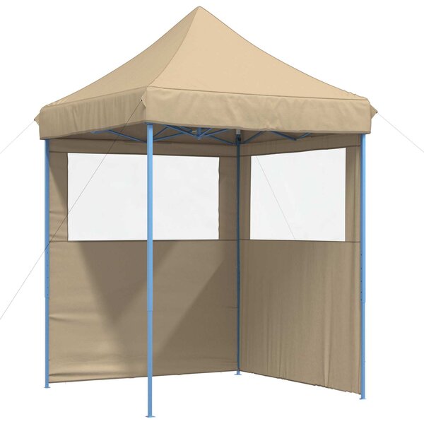 vidaXL Tente de fête Beige 200 x 200 x 306 cm Tissu Oxford
