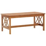 Salon de jardin meuble d'extérieur ensemble de mobilier 3 pièces bois d'acacia solide 02_0016023