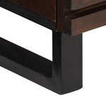 vidaXL Buffet marron 60x34x75 cm bois massif de manguier